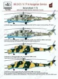 HUN72193 Mi-24D Hind-D ungarische Luftwaffe