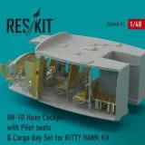 RSU480051 UH-1D Huey Cockpit Set and Cargo Bay
