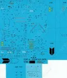 PRO720906B F-/RF-4 Phantom II Stencils in FS 37038 (Black)