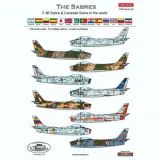 ACD48027 F-86 Sabre & Canadair Sabre im weltweiten Einsatz