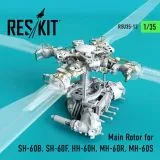 RSU350013 Sikorsky H-60 Hauptrotorkopf