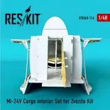 RSU480116 Mi-24V Hind-E Cargo Interior