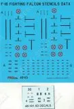 PRO480101 F-16C/D Fighting Falcon Stencils
