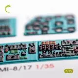 K35003 Mi-8MT/Mi-17 Hip 3D-gedruckte Cockpitdetails