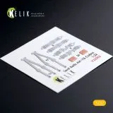 K32003 AH-1G Cobra 3D-gedruckte Cockpitdetails