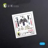 K72002 F-5E Tiger II (Early Series) 3D Printed Cockpit Details