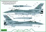 MOD48073A F-16C/D Fighting Falcon Stencils polnische Luftwaffe