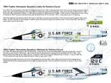 DRD4808 F-102A Delta Dagger nordwestliche Air-National-Guard-Einheiten