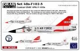 DRD4811 F-102A Delta Dagger Central Air National Guard Units
