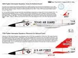 DRD7208 F-102A Delta Dagger zentrale Air-National-Guard-Einheiten