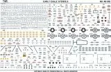 PK48001 F-15A/B/C/D Eagle Stencils (Early Version)