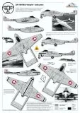 MC72021 D.H.100 Vampire FB.6 & D.H.115 Vampire T.55 Schweizer Luftwaffe