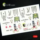 K48027 F-4B Phantom II 3D-gedruckte Cockpitdetails