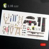 K48032 F-104G Starfighter (Late Version) 3D Printed Cockpit Details