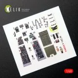 K48035 F-16C/N Fighting Falcon 3D-gedruckte Cockpitdetails