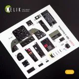 K32007 SBD-3 Dauntless 3D-gedruckte Cockpitdetails