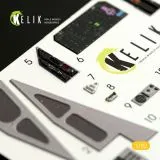 K32009 F-35C Lightning II 3D-gedruckte Cockpitdetails