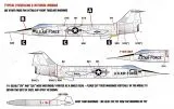 CD48202 F-104A/B/C Starfighter U.S. Air Force