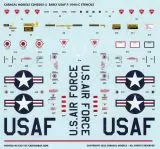 CD48202 F-104A/B/C Starfighter U.S. Air Force