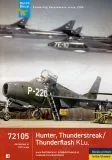 DD72105 Hunter, Thunderflash & Thunderstreak niederländische Luftwaffe