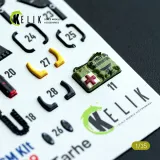 K35009 CH-54A Tarhe 3D-gedruckte Cockpitdetails