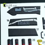 K35009 CH-54A Tarhe 3D-gedruckte Cockpitdetails