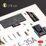 K48067 F-35A Lightning II 3D-gedruckte Cockpitdetails