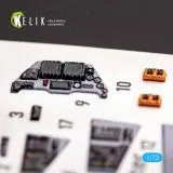 K72047 F-2B Viper Zero 3D-gedruckte Cockpitdetails