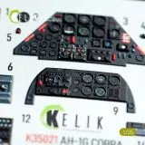 K35021 AH-1G Cobra 3D-gedruckte Cockpitdetails