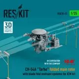 RSU350045 CH-54A Tarhe Hauptrotorkopf für gefalteten Hauptrotor