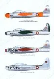 LN72-D21 F-84E/G Thunderjet dänische Luftwaffe frühe/späte Periode
