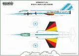 MODM32195 F-104G Starfighter German Air Force Last Flight