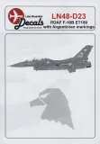 LN48-D23 F-16BM Block 20 Fighting Falcon Argentinian Air Force