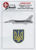 LN48-D24 F-16AM Block 20 Fighting Falcon Ukrainian Air Force