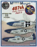 FBD48095 P-51 Mustang Meyer’s Maulers 487th FS Teil 2