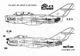 TW488104 MiG-17 Fresco & JJ-5 Fresco chinesische Luftwaffe und Marine