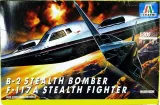 IT855 B-2 Stealth Bomber & F-117A Stealth Fighter