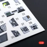 K48078 F/A-18F Super Hornet 3D-gedruckte Cockpitdetails