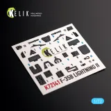 K72141 F-35B Lightning II 3D printed Cockpit Details