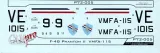CPS72005A F-4B Phantom II VMFA-115 Silver Eagles