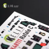 K48111 Rafale C 3D-gedruckte Cockpitdetails