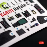 K48111 Rafale C 3D-gedruckte Cockpitdetails