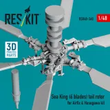 RSU480360 Sea King 6-Blatt Heckrotor