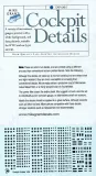 MGCV048 Cockpit-Details für motor- und strahlgetriebene Luftfahrzeuge WK II bis 1970