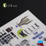 K72167 Su-17M-4R Fitter-K / Su-22M-4 Fitter-K 3D-gedruckte Cockpitdetails