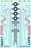 CDB48013 S-3 Viking Stencils and National Insignia
