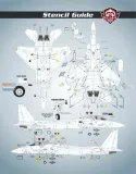 BMA48051 F-15A/C Eagle Stencils