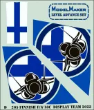 MOD48205 F/A-18C Hornet finnische Luftwaffe Display-Team 2023