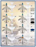 FD&S4836 A-7B/E Corsair II Colours & Markings Teil 1