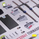 K32040 Tornado IDS 3D-gedruckte Cockpitdetails
